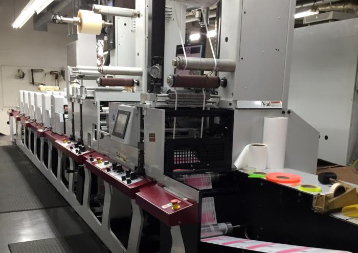 Флексографическая машина для печати этикеток