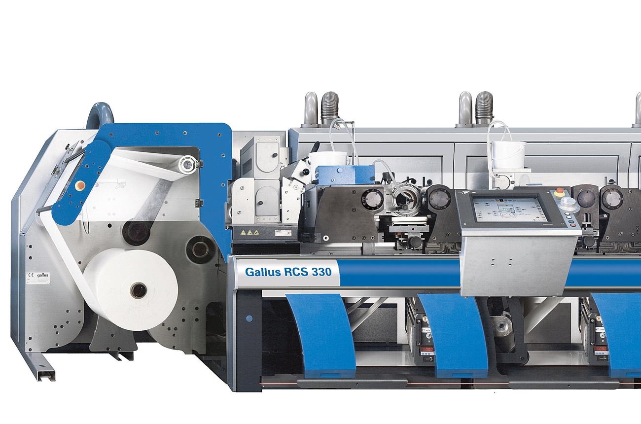 Мы установили новую печатную машину Gallus RCS 3302